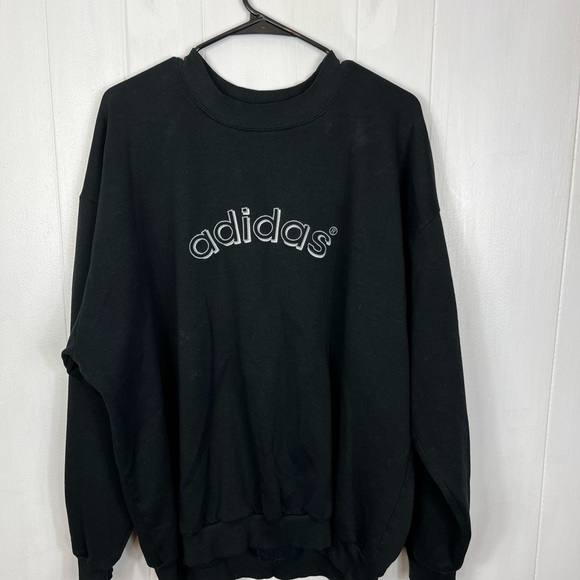 Vintage 90s Adidas Made In Australia Crewneck Sweater Sz L - Picture 3 of 7